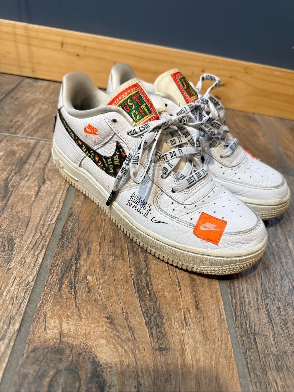Nike Air Force 1 '07 PRM "Just Do It" sneakers 5.5Y